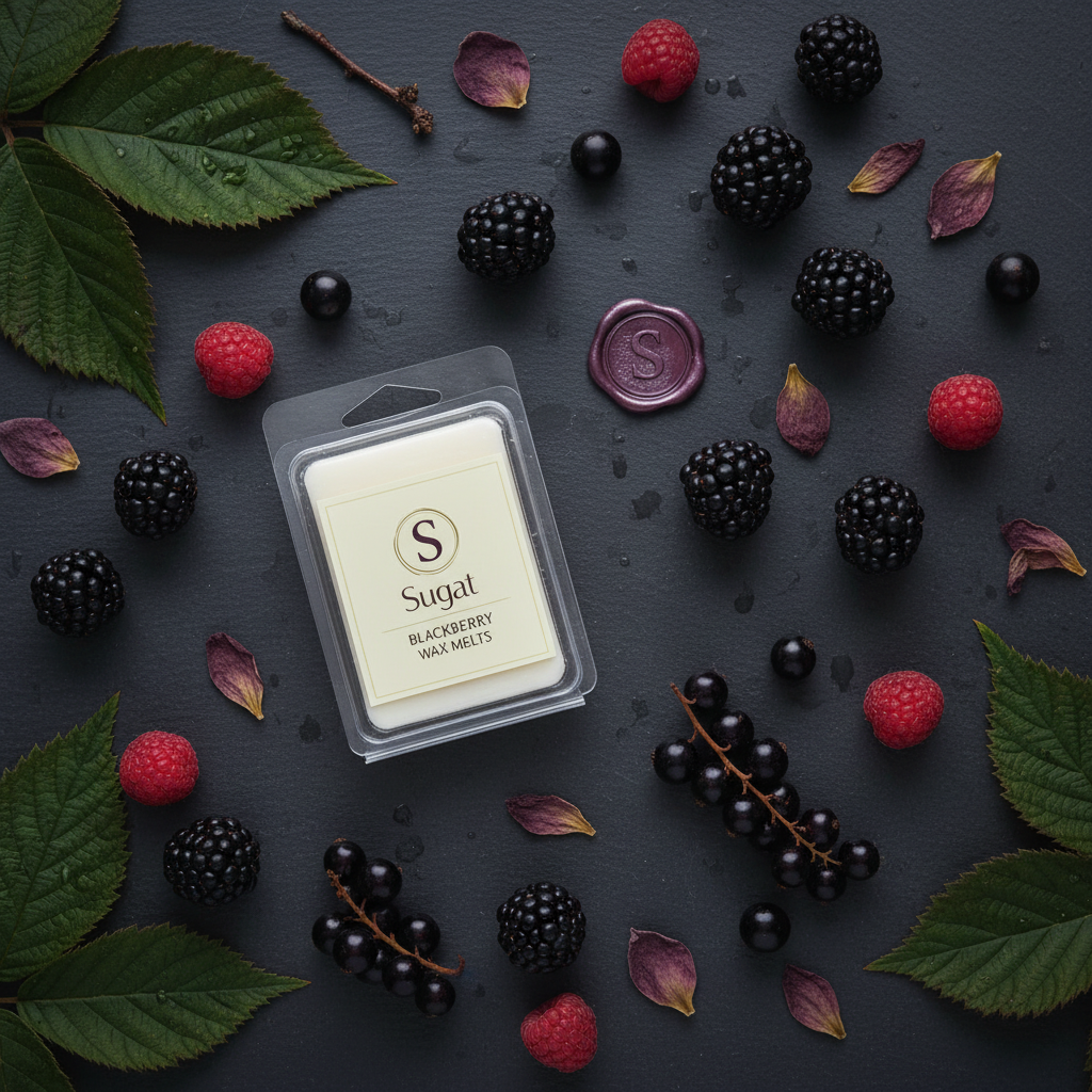 Blackberry Flat Lay