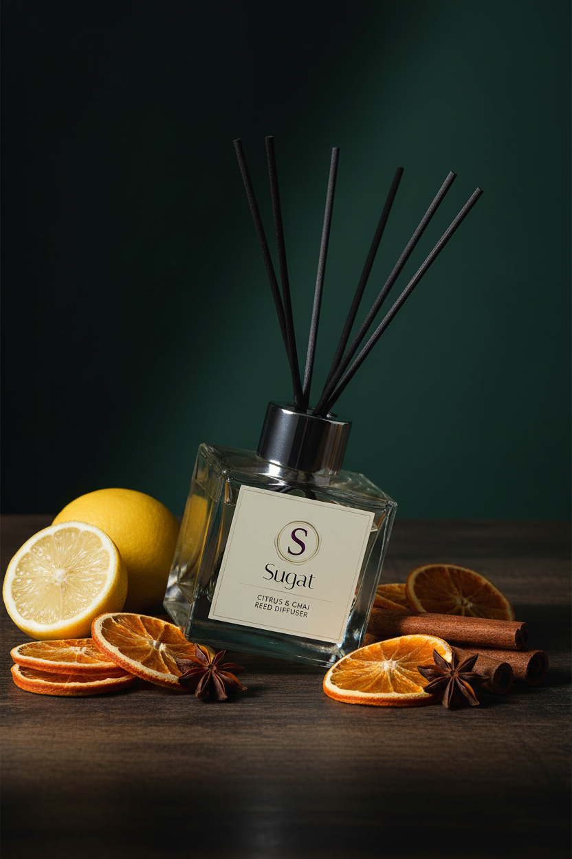 Citrus & Chai — Forest Green