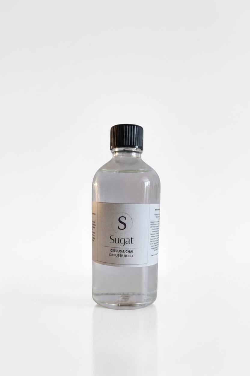 Citrus & Chai — Room Spray Background Match