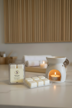 Fresh Linen Wax Melts with Warmer - Portrait
