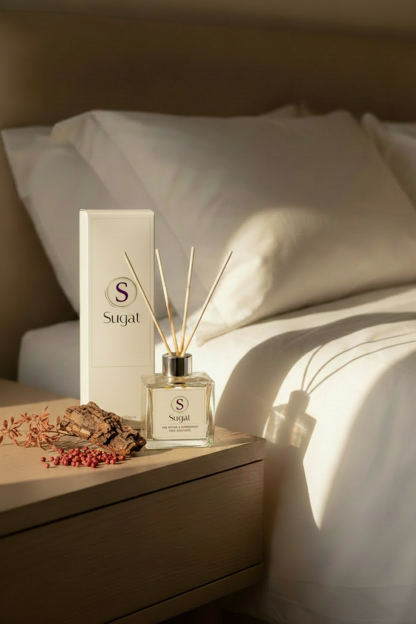 Pink Pepper & Cedarwood - Bedroom Lifestyle