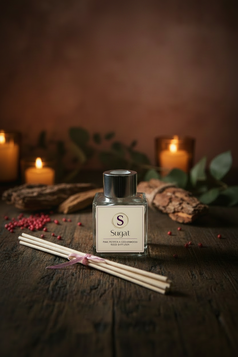 Pink Pepper & Cedarwood - Candlelit No Smoke