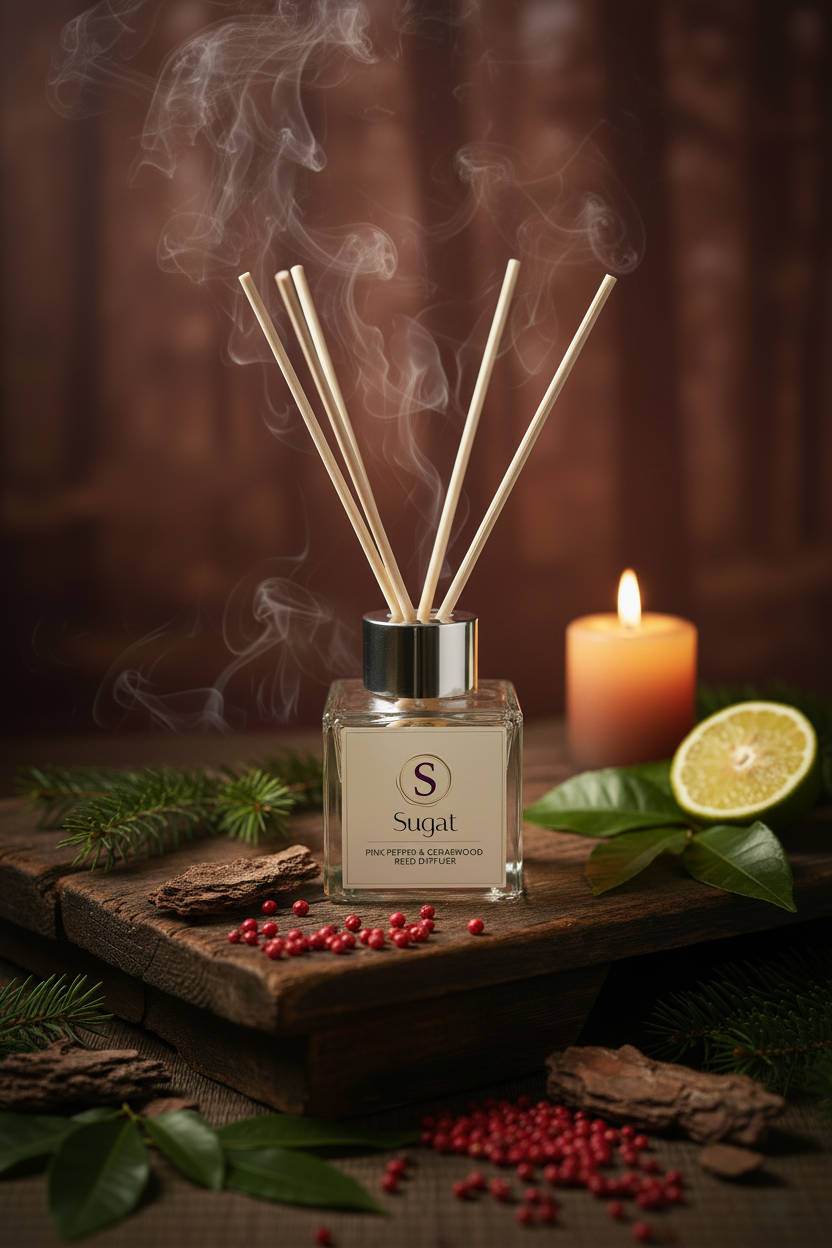 Pink Pepper & Cedarwood Reed Diffuser