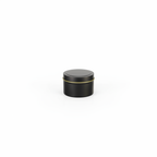 Sugat Black Candle Tin - Small with White Space