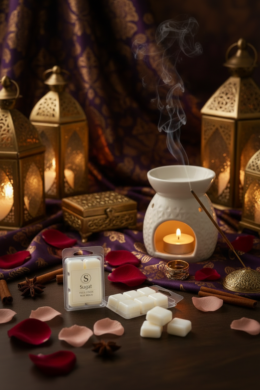 Velvet Dusk — Moroccan Boudoir