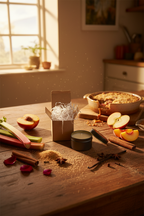 Wild Rhubarb & Cinnamon — Farmhouse Kitchen